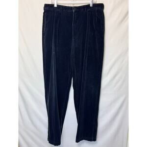 Polo Golf Men's Size 38 x 34 Navy Blue Corduroy Golf Athleisure Pant